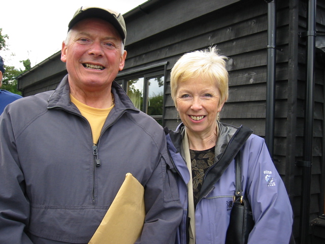 UK Friends of 398th Founder, Ozzie with Joyce